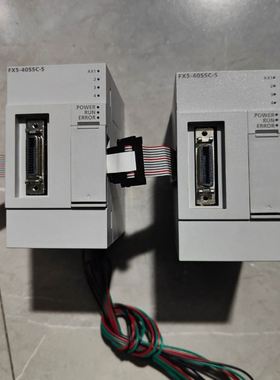 FX5-40SSC-S，21年产品，盖板和电源线齐全，功能包