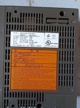 RYS101S3-VVS-Z52 伺服驱动器9成