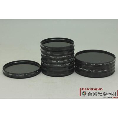 肯高Kenko CIRCULAR POLARIZER 62 72 77mm偏振滤光镜
