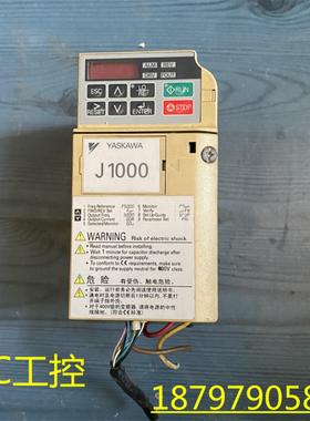 安川J1000变频器 CIMR-JBBA0003BAA 075KW 04KW 220V现货包好