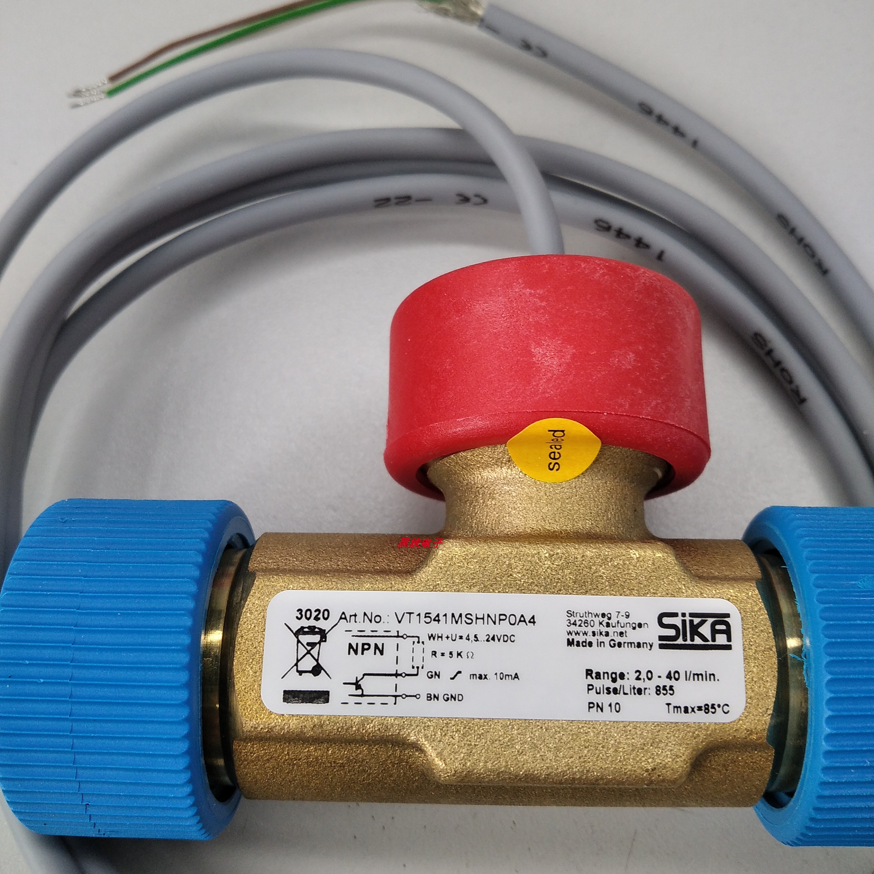 现货SIKA VT1541MSHNP0A4流量开关VT1541K5HNP0A4 VKS10M0P19PI