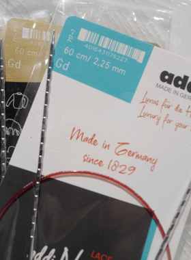 addi方针60厘米环形针717-7德国进口织毛衣儿童女士毛衣袖子环针