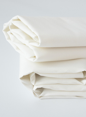 20支60支80支100支豆浆新生长袖纯棉服装简约纯色里布现代布料