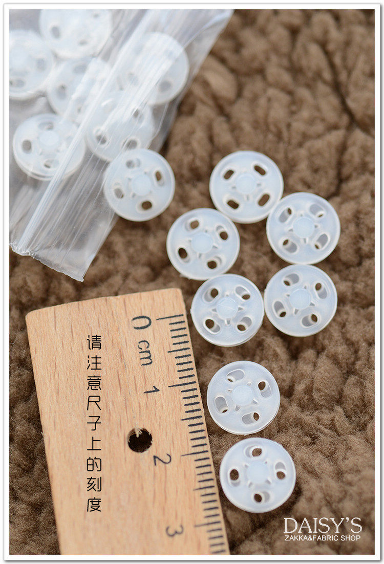 새로운 보이지 않는 스냅 버튼 시어머니 스냅 버클 플립 버튼 의류 액세서리 직경 0.9CM 달러당 4쌍