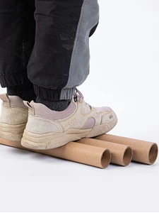 Круглый кожаный постер, упаковка, DIY
