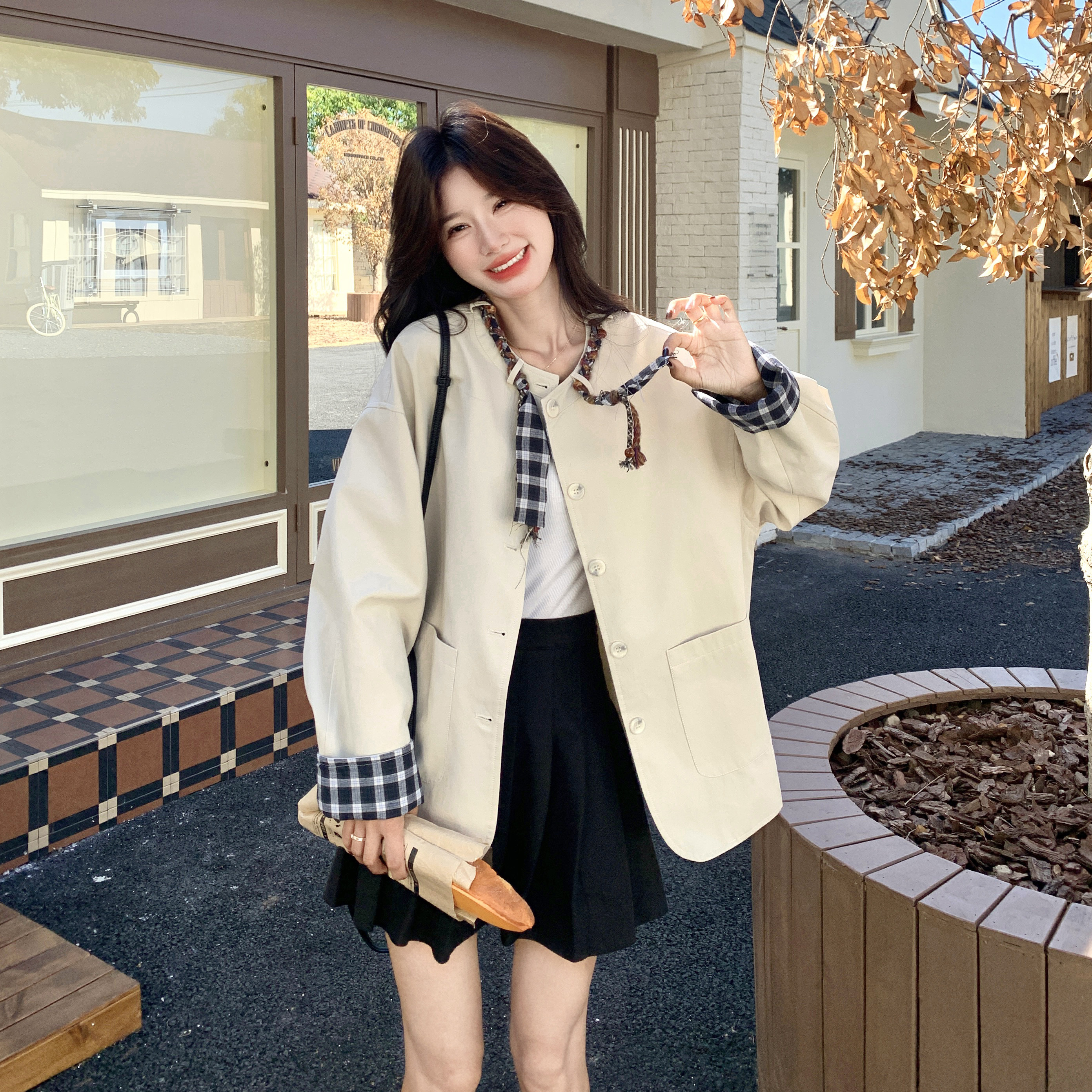 大货已出数据好春季新款外套7027P150控228,女装短外套,浙宝133