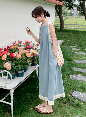 现货 夏季新款薄款牛仔连衣裙133-5207P120k178