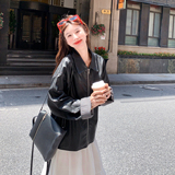 大货已出春季新款皮衣外套7009p155控238，女装皮衣，浙宝133