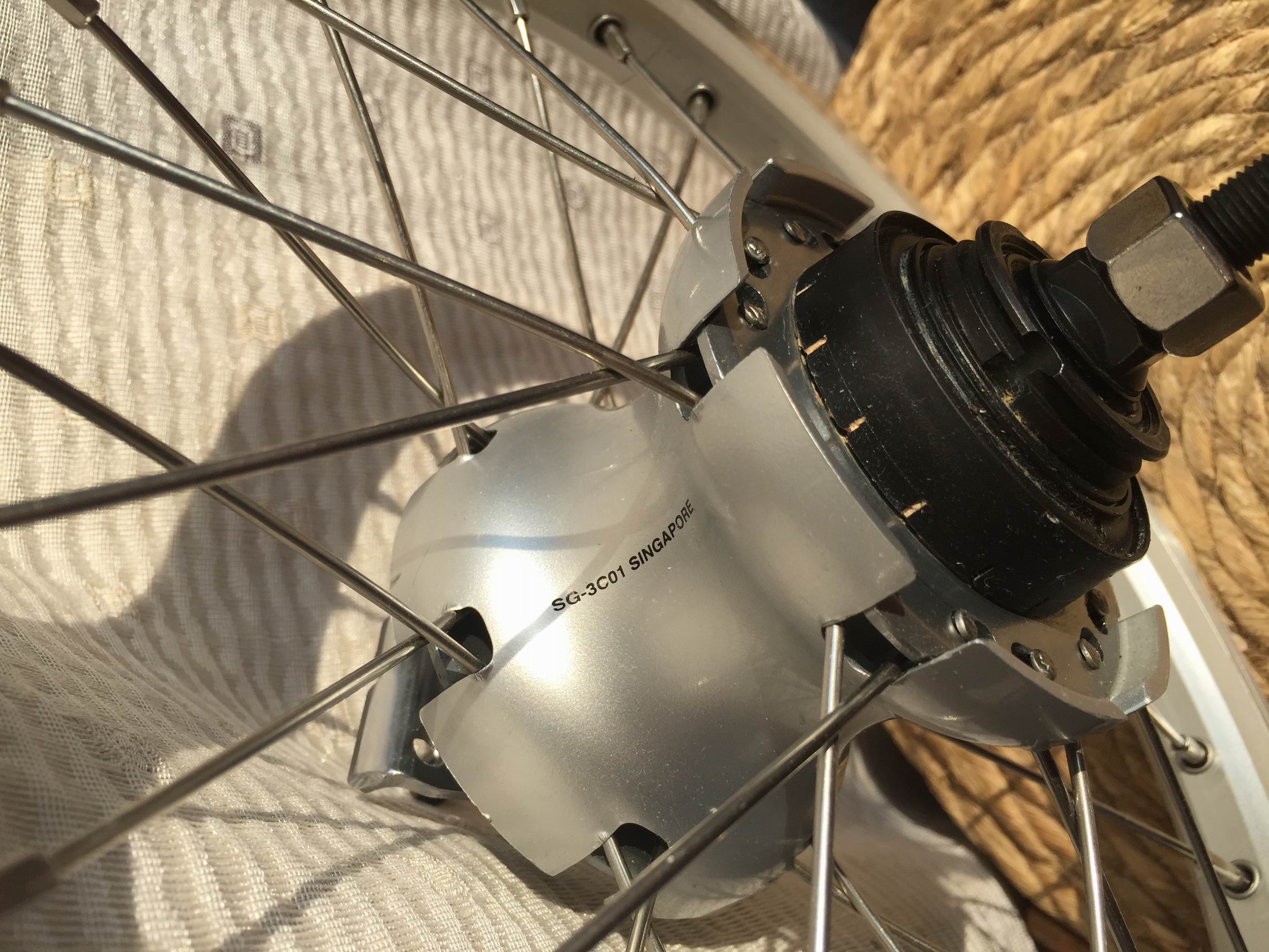 Roues de vélo SHIMANO 14 pouces - Ref 2365823 Image 3