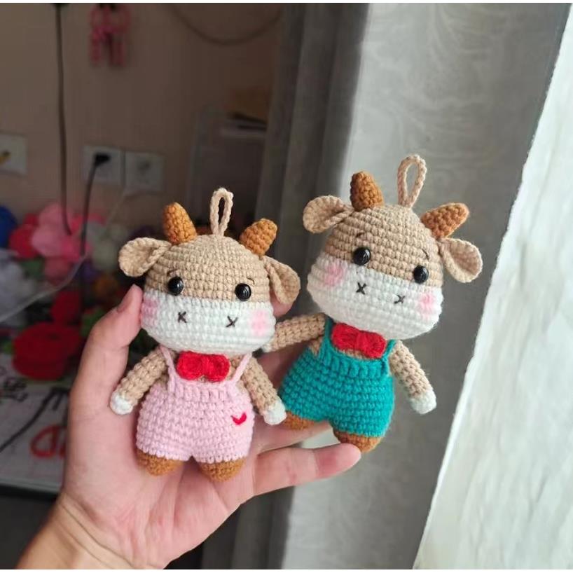 钥匙扣公仔编织钩毛线十二