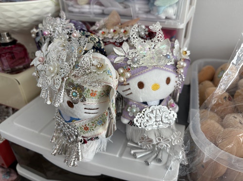 原创新品华丽hellokitty拍之前先沟通猫包包挂件可爱公仔玩偶高级