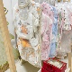 婴儿衣服包屁衣纯棉套装 批发欧美INS婴幼儿宝宝连体爬服哈衣7件套