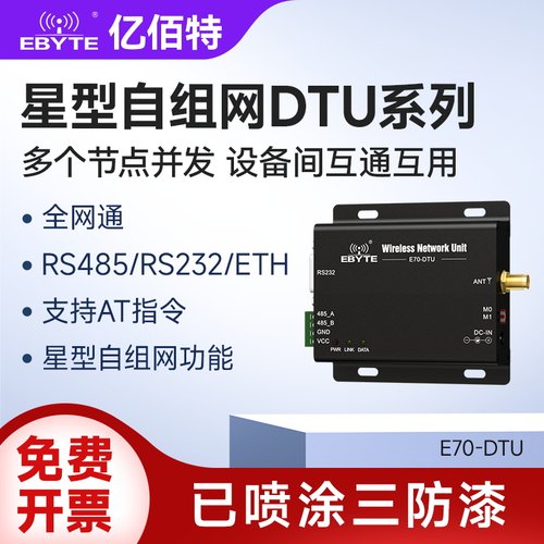 亿佰星型自组网无线数传电台