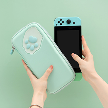 极想正品 任天堂Switch猫爪CP收纳包NSL保护套盒Lite周边配件硬壳