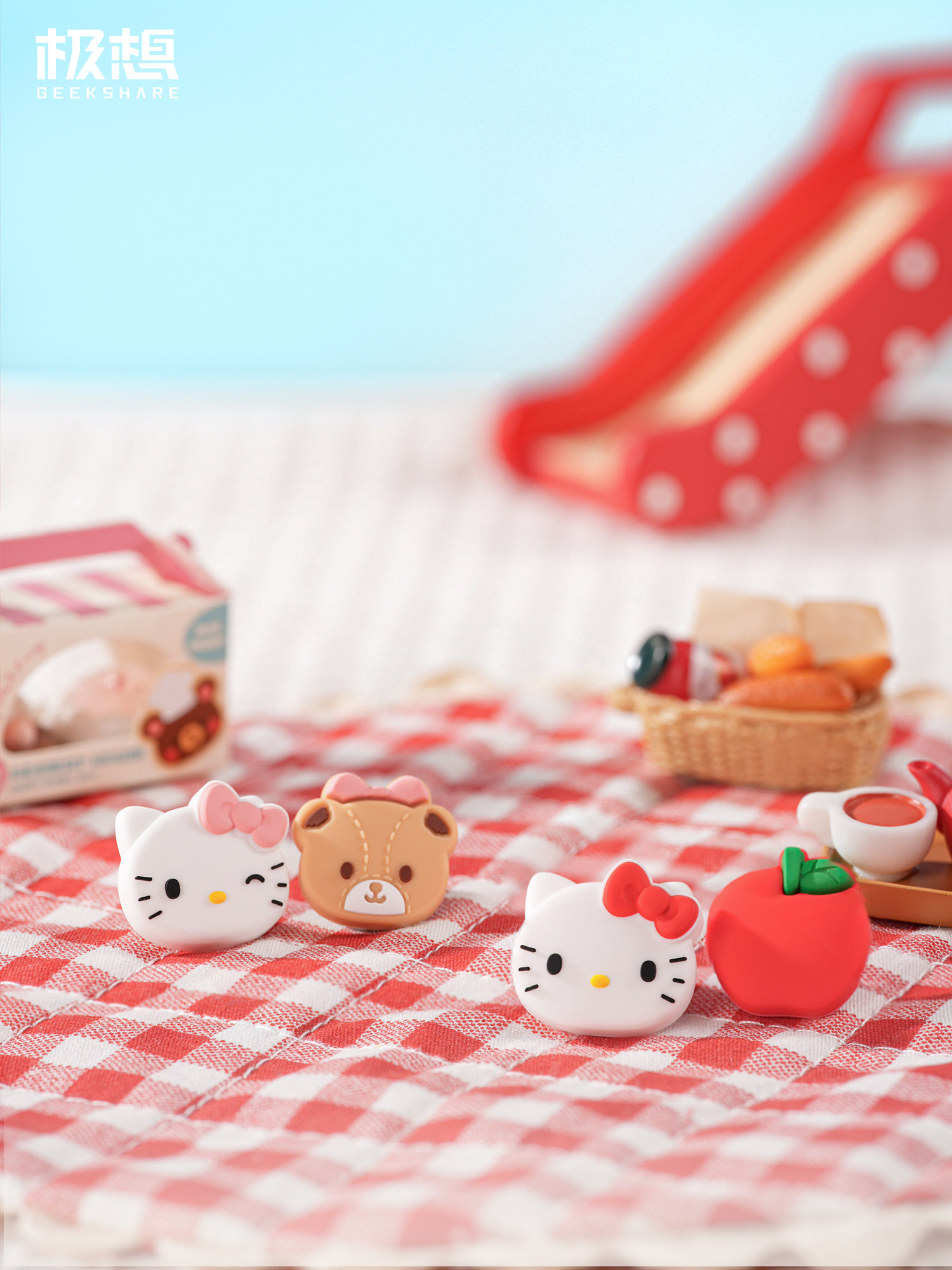 나는 정말로 닌텐도 스위치 로커 캡 산리오 실리콘 캡 NS 핸들 키 캡 OLED 게임 콘솔 액세서리를 원합니다