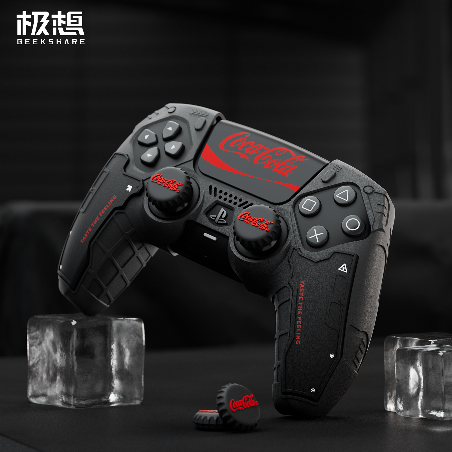 极想 PS5手柄保护套可口可乐联名款硅胶软壳保护壳游戏手柄套配件