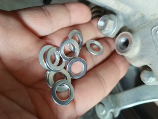 济南铃木摩托车UU125优友UY125齿轮油放油螺丝垫片发动机螺丝垫片