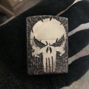 佐罗油机正品zorro打火机纯铜全手工刀刻康斯坦丁陨石坑902爷们