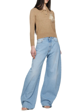 法系 春天的风 半开衫套头