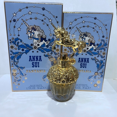 Anna sui安娜苏fantasia筑梦天马独角兽淡香水50ml/30ml
