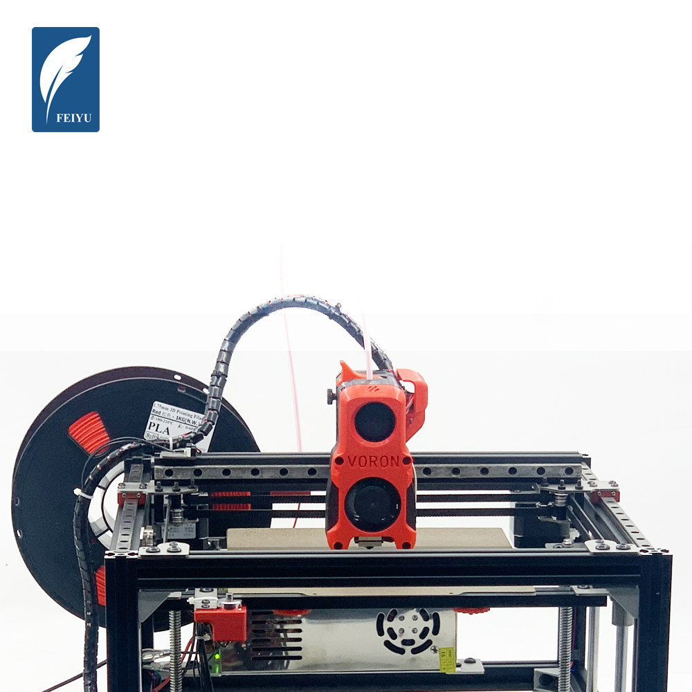 飞羽corexy线轨3d打印机voron全金属小型家用diy套件高精度bmg