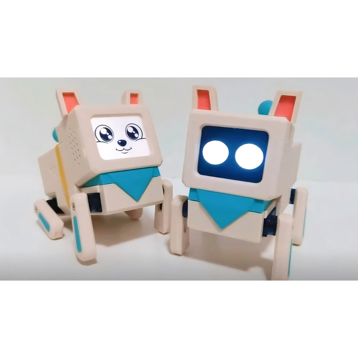 开源DIY机器狗套件 小智AI语音互动 3D打印 图形化编程 | LinkDog