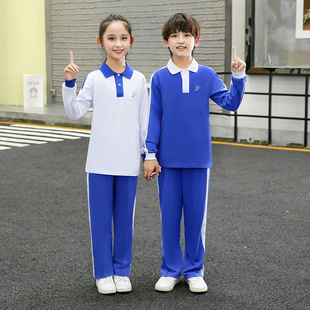 秋冬长袖深圳小学校服男女生运动套装制服长袖上衣运动裤子小学生