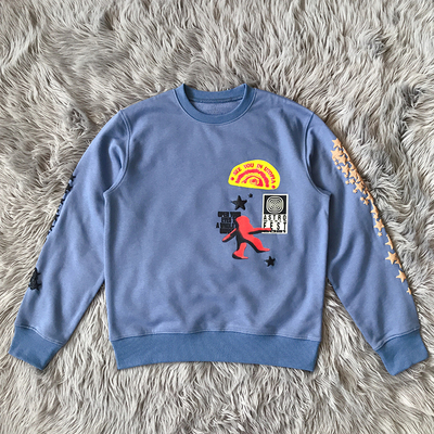 Travis Scott ts Astrofest Cactus Jack 巡演音乐节圆领套头卫衣