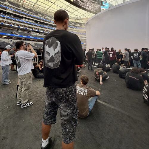 Yeezy侃爷KanyeBully洛杉矶周边美式重磅宽松面罩五角星长袖T恤