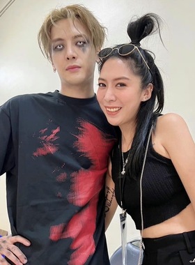 王嘉尔同款  MAGICMAN演唱会周边 男女款宽松短袖T恤tee美潮