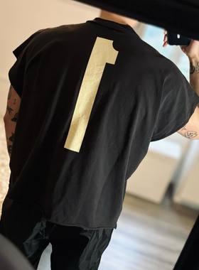 KANYE YEEZY VULTURES 1 YZY GOSHAONE BOX 坎肩男女短袖T恤tee潮