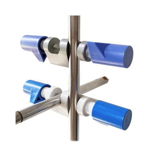 齐威德式十字夹直角固定夹实验室烧瓶烧杯冷凝管万用夹烧杯夹