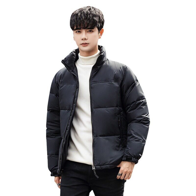 光版羽绒服冬宽松面包服立领户外男士防风加厚保暖情侣款外套P90,男装羽绒服,星座1210A