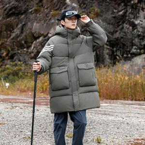 标90%情侣羽绒服男女工装运动户外冲锋衣冬季中长款登山服P310图片