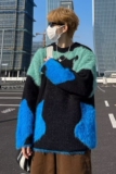 冬装新款仿貂绒毛衣套头时尚拼色保暖网红百搭连帽雅痞my160-P60，男装针织衫/毛衣，星座1210A