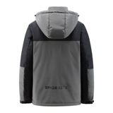 新标50%白鸭绒羽绒服男士时尚休闲加厚可脱卸帽外套yr7518-P130，男装羽绒服，星座1210A