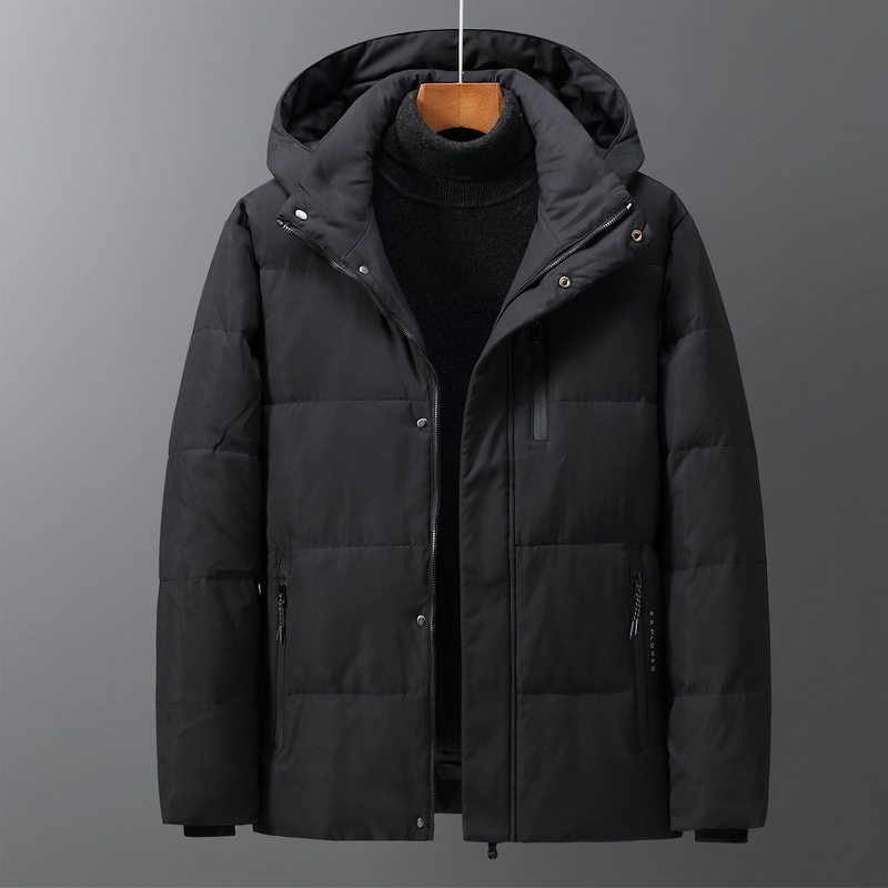 中老年冬季新款羽绒服男保暖爸爸装羽绒服抗寒户外连帽yr012-P120,男装羽绒服,星座1210A