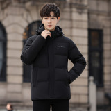 冬装新款90%白鸭绒羽绒服男士渐变零下御寒加厚保暖外套H32-P160，男装羽绒服，星座1210A