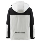 标50%白鸭绒羽绒服男短款冬男青年学生工装连帽外套YR7518-P130，男装羽绒服，星座1210A