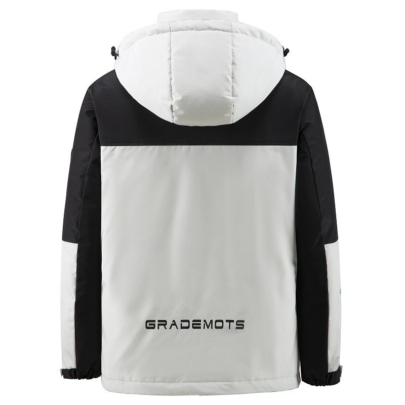 新标50%白鸭绒羽绒服男士时尚休闲加厚可脱卸帽外套yr7518-P130,男装羽绒服,星座1210A