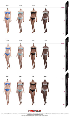 TBLeague PHICEN1/6钢骨包胶女素体S18A 19B 20A 21B 22A23B 现货