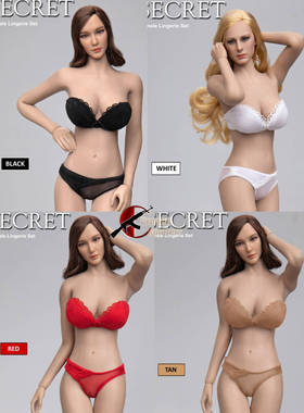 FLIRTY GIRL FGC2020-9202212 1/6 女兵人无带文胸 乳罩套装 现货