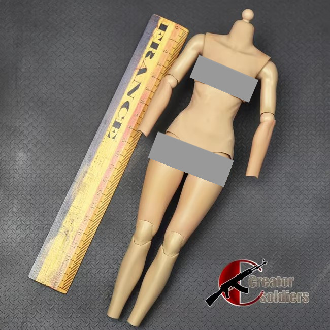 森哥 1:6 兵人 HT 洋娃娃 专扁衰仔 美少女特工队 半包胶素体