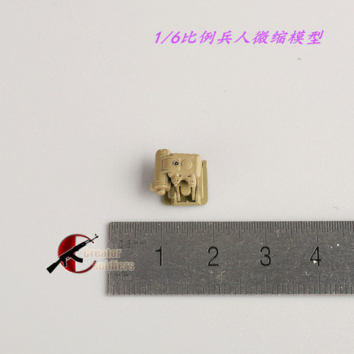 森哥1/6兵人头盔识别灯SS088模型