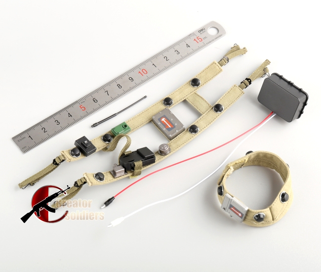 DAMTOYS 1/6 78079海军陆战队准下士斯科特 激光交战系统现货