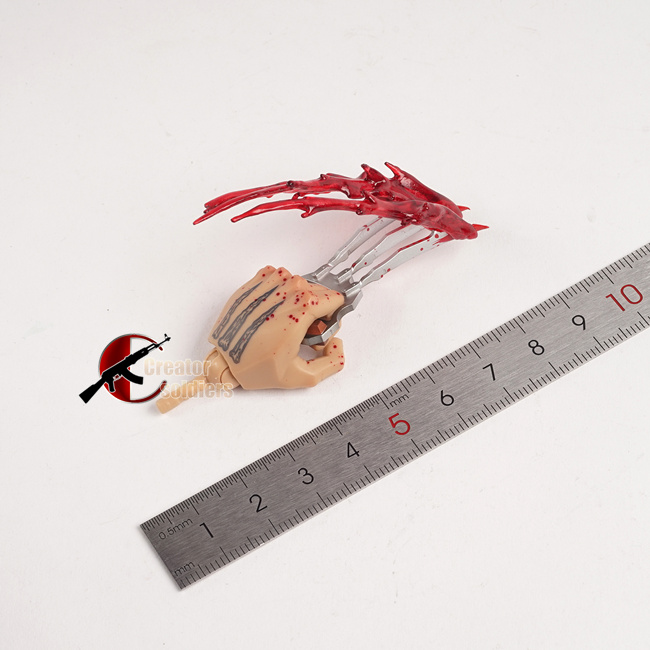 森哥 1:6 DAM GK011 黑帮 方块5 雷尔夫 狼 幽灵 钢爪及手型