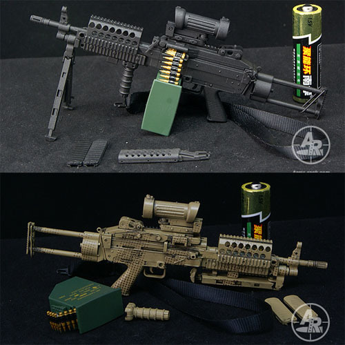 森哥 1/6 武器 Arms-rack 1:6 兵人人偶 现代装备MK46 现货