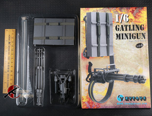 森哥 1:6 兵人 ZYTOYS  M134 加特林 火神炮 塑料模型