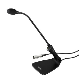 进口Shure 舒尔CVG18RS 桌面麦克风 CV12有线会议话筒鹅颈台式