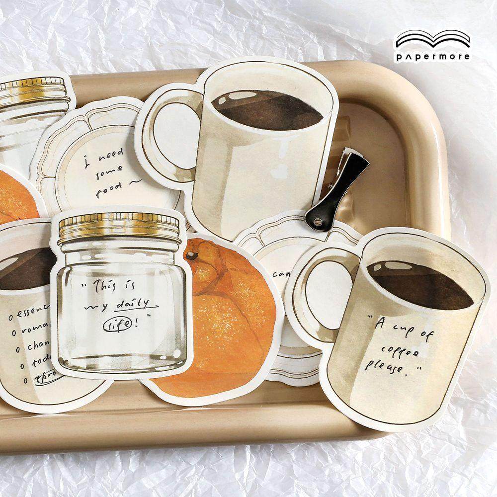 时光缝隙便利贴,面包咖啡好天气系列便利贴手帐素材纸4款,文具电教/文化用品/商务用品,贴纸/立体贴纸,淘宝优惠券,粉丝福利购,淘宝优惠卷